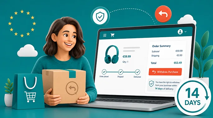 Selling Online in Cyprus What the New EU Withdrawal Rule Means for Your Website