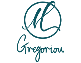 maria gregoriou writes logo